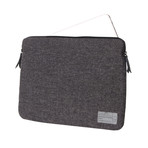 Drake MacBook Air Sleeve // Black, Grey Herringbone (11")