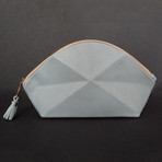 Pyramide Cosmetic Bag // Pale Blue