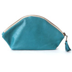 Pyramide Cosmetic Bag // Ocean Blue