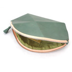 Pyramide Cosmetic Bag // Pale Green