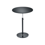 Lift // Black Glass Top + Black Lacquer Base