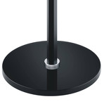 Lift // Black Glass Top + Black Lacquer Base