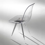 Angel Base Chair // Transparent Shell