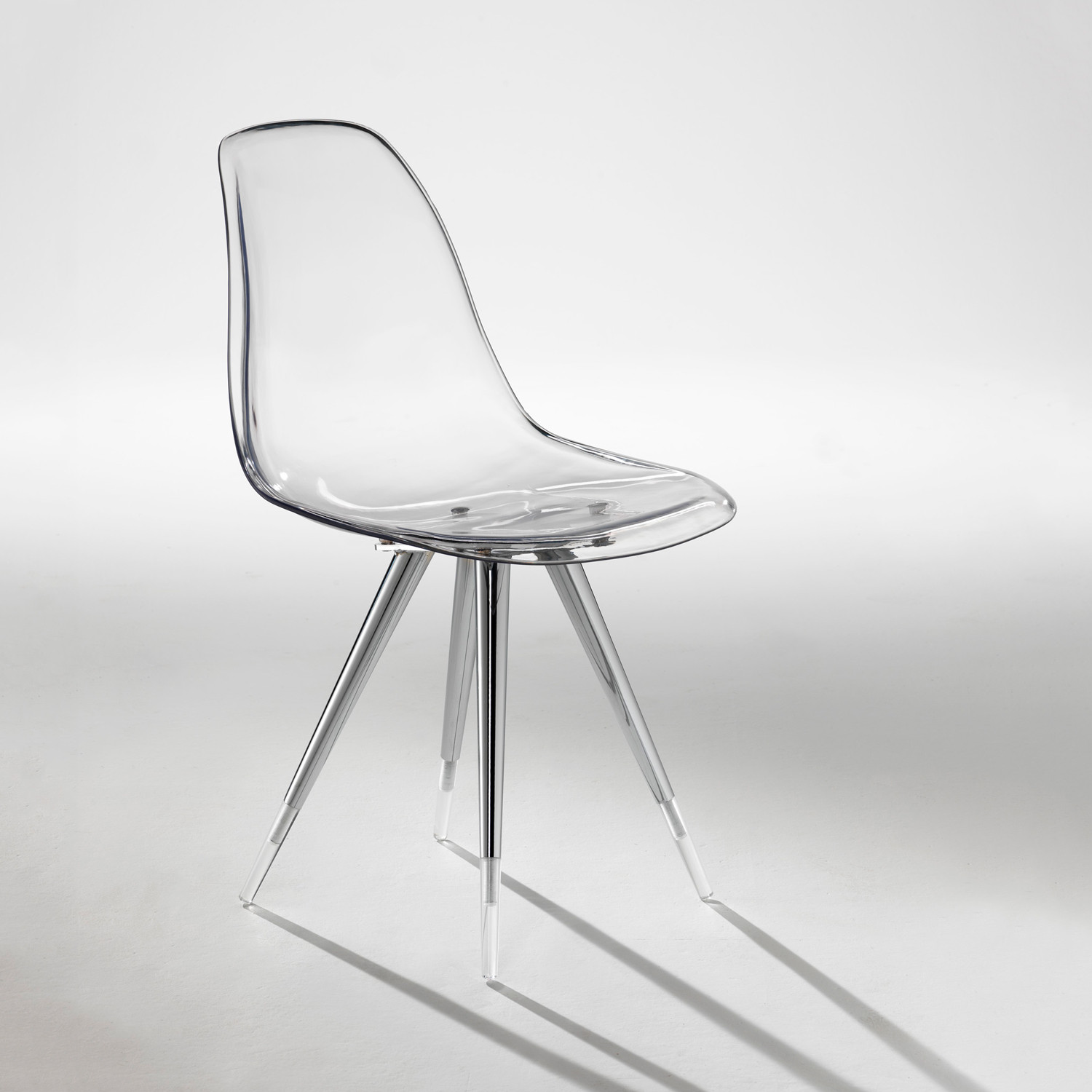 Angel Base Chair Transparent Shell Kubikoff Chairs Touch Of