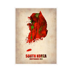 South Korea Watercolor Poster