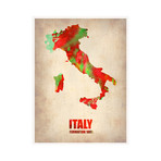 Italy Watercolor Poster