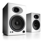 Audioengine 5+ Premium Desktop Speaker System // Gloss White