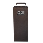 Baltic Propane Fire Column (Glacier Grey)