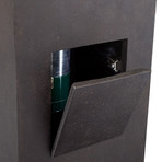 Baltic Propane Fire Column (Glacier Grey)