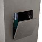 Baltic Propane Fire Column (Glacier Grey)