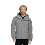 Men's Down Hoody // Thermal Heather (S)