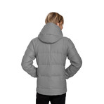 Men's Down Hoody // Thermal Heather (S)