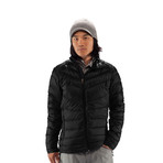 Men's Down Sweater // Caviar (S)