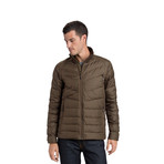 Men's Down Sweater Plaid // Branch (S)