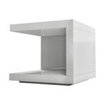 Ludlow Nightstand (White Lacquer)