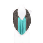 Fado // Taupe, Turquoise