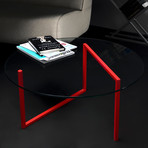 SNAKE Coffee Table // Round (Black)