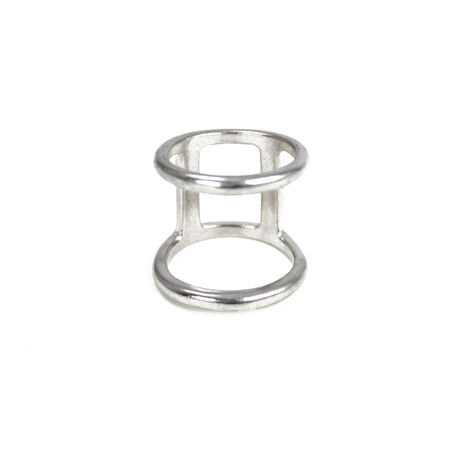 Parallel Ring // Silver (22.0)