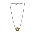 Circle Necklace // Brass (28.0)