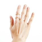 Parallel Ring // Gold (22.0)