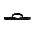 Bar Ring // Matte Black (24.0)