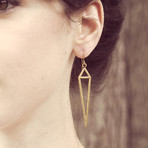 Dagger Earrings // Gold (26.0)