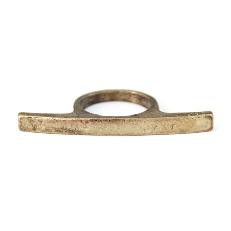 Bar Ring // Brass (24.0)