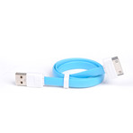 Basic + iBasic USB Cable // Blue