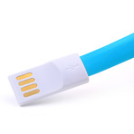 Magnet + iMagnet USB Cable // Blue