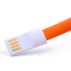 Magnet + iMagnet USB Cable // Orange