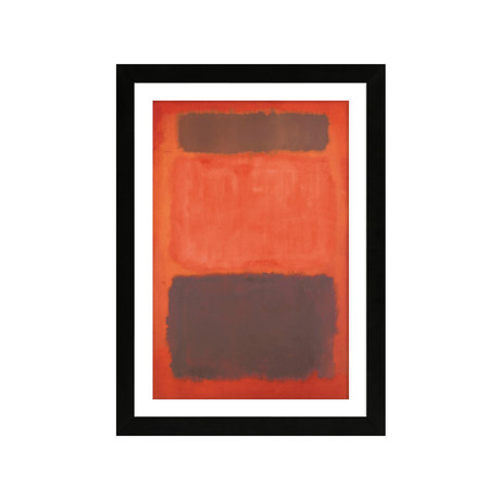 Mark Rothko, Brown and Black in Reds, 1957