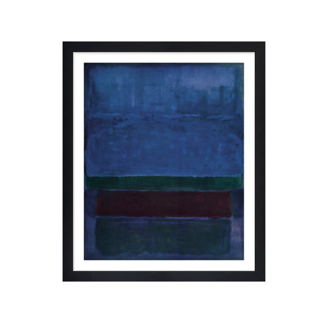 Mark Rothko, Blue, Green, and Brown