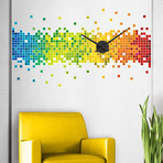 Pixel Rainbow (Small: 42.5" x 23.6")