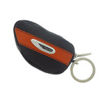 Ducati Tank-Shaped Key Holder With Zip Opening (Black Band)