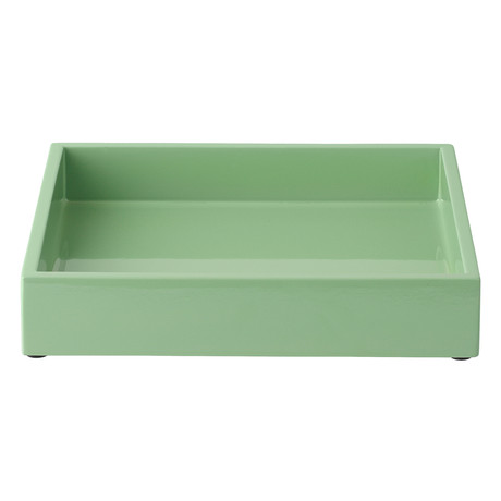 Lacquer Tray // Silt Green