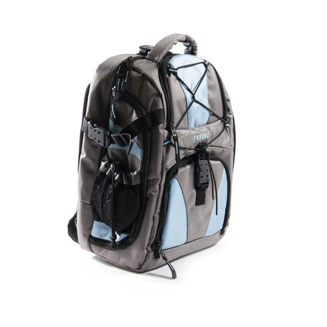 Portare' Multi Use Camera Backpack // Blue