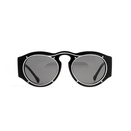 Myopia black white raen sunglasses 04 medium