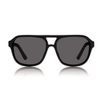 Lomis (Glossy Black + Black Lens Polarized)