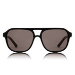 Lomis (Glossy Black + Black Lens Polarized)