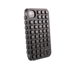 iPhone 4/4S Square (Purple Case, Black RPT)