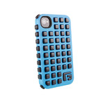 iPhone 4/4S Square (Purple Case, Black RPT)