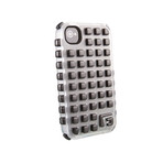 iPhone 4/4S Square (Purple Case, Black RPT)