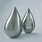 Drop Salt + Pepper Shakers (Mirror Polish)