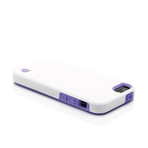 Eco-Friendly Interchangeable iPhone 5 Case // White + Purple