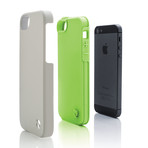 Eco-Friendly Interchangeable iPhone 5 Case // Gray + Green