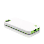 Eco-Friendly Interchangeable iPhone 5 Case // White + Green