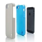 Eco-Friendly Interchangeable iPhone 5 Case // Gray + Blue