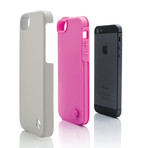 Eco-Friendly Interchangeable iPhone 5 Case // Gray + Pink