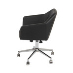 Mercer Office Chair // Black Eco Leather