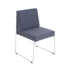 Astoria Dining Chair // Grey Wool (Grey Wool)